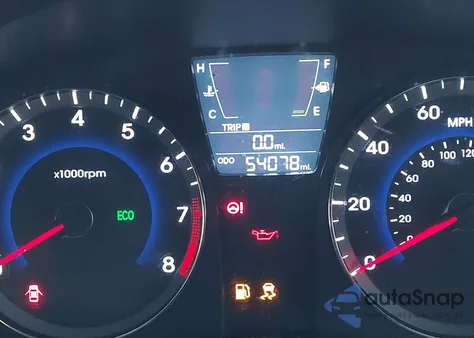 2014 Hyundai Accent Gs z USA, uszkodzony, nr VIN KMHCT5AE3EU188715